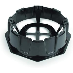 Camco Cylinder Stabilizing Base for 20 lbs and 30 lbs Propane Tank | Keeps Cylinder in Place During Storage or Travel | Black (57237)