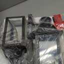 Yisuro Motion Sensor Outdoor Wall Lights, Porch Light Outdoor 3 Lighting Modes, Dusk to Dawn Exterior Light Fixture, Waterproof, Outside Lights for House Front Door Patio Garage 2 Pack (Black)