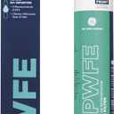 GE RPWFE Refrigerator Water Filter, Genuine Replacement Filter, Certified to Reduce Lead, Microplastics, PFOA/PFOS, and 50+ Other Impurities, Compatible with GE Appliances Brands, Pack of 1