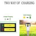 12 Packs 1.2V AA Ni-Cd 900mAh Rechargable Batteries for Solar String Lights, Garden Yard Lawn Landscape Lighting