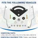 Steering Sector Drag Link Kit Compatible with L100 L105 L107 L108 L110 L111 L118 L120 L130 G110 Replace#GY20491,GY20492,GX20052, GX20052BLE GE103