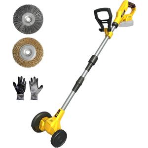 Cordless Patio Cleaner Weed Brush Fit for DeWALT 20V Max Battery