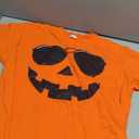 Funny Jack O Lantern Face Pumpkin Halloween Costume Men Boys T-Shirt, XL