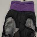 IECOii Extra Warm & Reflective Dog Jacket - Fleece Turtleneck Winter Coat - Adjustable Buckles - Small to Extra Large - Perfect for Cold Weather (Large(Chest:20.9-24.4 in), Purple)