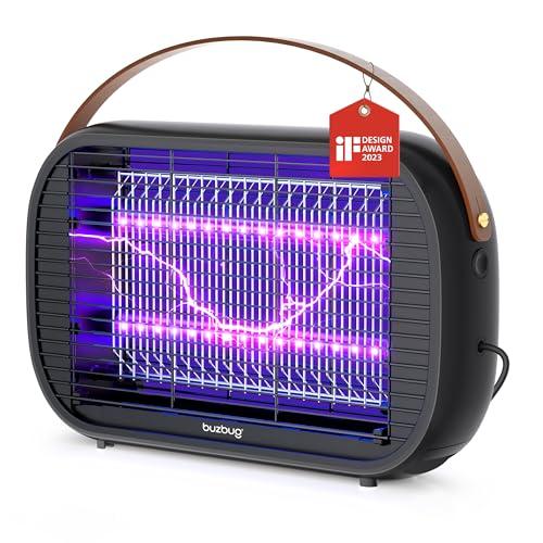 Buzbug LED Bug Zapper Indoor, 10 Years Lifespan Lamp Sustainable Less Power, Durable High-Voltage Electric Mosquito Zapper, Fly Trap Mosquito Trap, Fly Killer Fly Zapper -MA015B