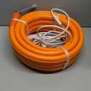 30FT Heated Water Hose for RV, Heated Drinking Water Hose Antifreeze to -45F, 5/8" I.D. with 3/4" GHT Adapter, Lead and BPA Free,No Odor