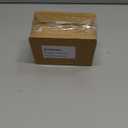 Qunclay 2pcs Pressed Flower Frames Floating Wall Hanging Double Glass Frames with Metal Chain for Display Dried Plant Specimen Picture Pretty Gifts for Mom Friends DIY Handy Craft(Gold,3.5 x 2.5 Inch)