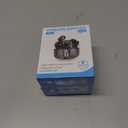 2 x Studio-Quality Wireless Ear Buds with Deep Bass & Enhanced Audio Clarity, Bluetooth 5.4, 10-Year Lifespan Earbuds, ENC Noise Cancelling Calls, Secure Fit Memory Foam Tips, IPX6 Waterproof (White)