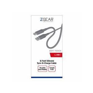 ZGear 6 Foot Silicone Rubber Sync And Charge Cable