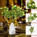 6PC Set Green Christmas Tree Decoration Sequins Ball Curly Pick, Christmas Tree Decorations Christmas Tree Topper Star Home Office Perfect Party Decorations Gifts (14.5"H)