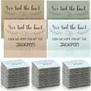 Clabby 58 Pack Wedding Ticket Holders, We Tied the Knot Now We Hope You Hit the Jackpot, Ticket Wallet Wedding Favors Envelopes for Guests for Favor Idea