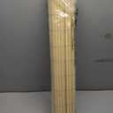 UNISHADES No Drill Cordless Bamboo Roman Shades, 27×72 in, Natural