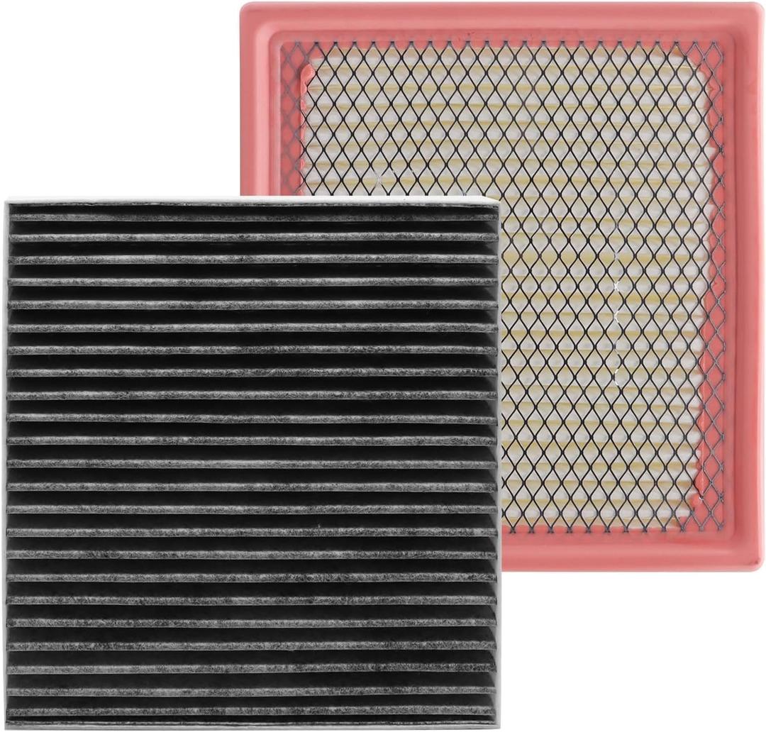 JTBU729-516 Engine & Cabin Air Filter for Dodge Journey 2009 2010 2011 2012 2013 2014 2015 2016 2017 2018 2019 2020.Replacement for 4891916AA,CA10516,CF10729,05058693AA.