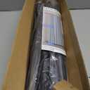 Tension Curtain Rod, 42 To 115 Inch Adjustable Heavy Duty Black Shower Curtain Rod For Bathroom Closet Windows