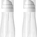 Small Spray Bottle with Fine Mist, 2 Pack 3.4oz/100ml Travel Spray Bottles for Hair and Face, Refillable Spray Bottles for Cleaning Solutions, Perfume, Liquid Cosmetics, Essential Oils TSA Approved
