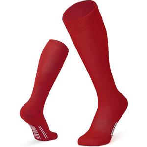 JASGOOD Soccer Socks Kids Baseball Softball Sock Youth Boys Girls Women Men Football Sock for Adult Team Sport Athletic Socks