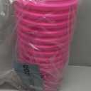 Tioncy 10 Pcs 2 Gallon Plastic Bucket with Lid Heavy Duty 2 Gallon Bucket Pail with Lid Handle for Storage Container Home Household Cleaning (Pink)