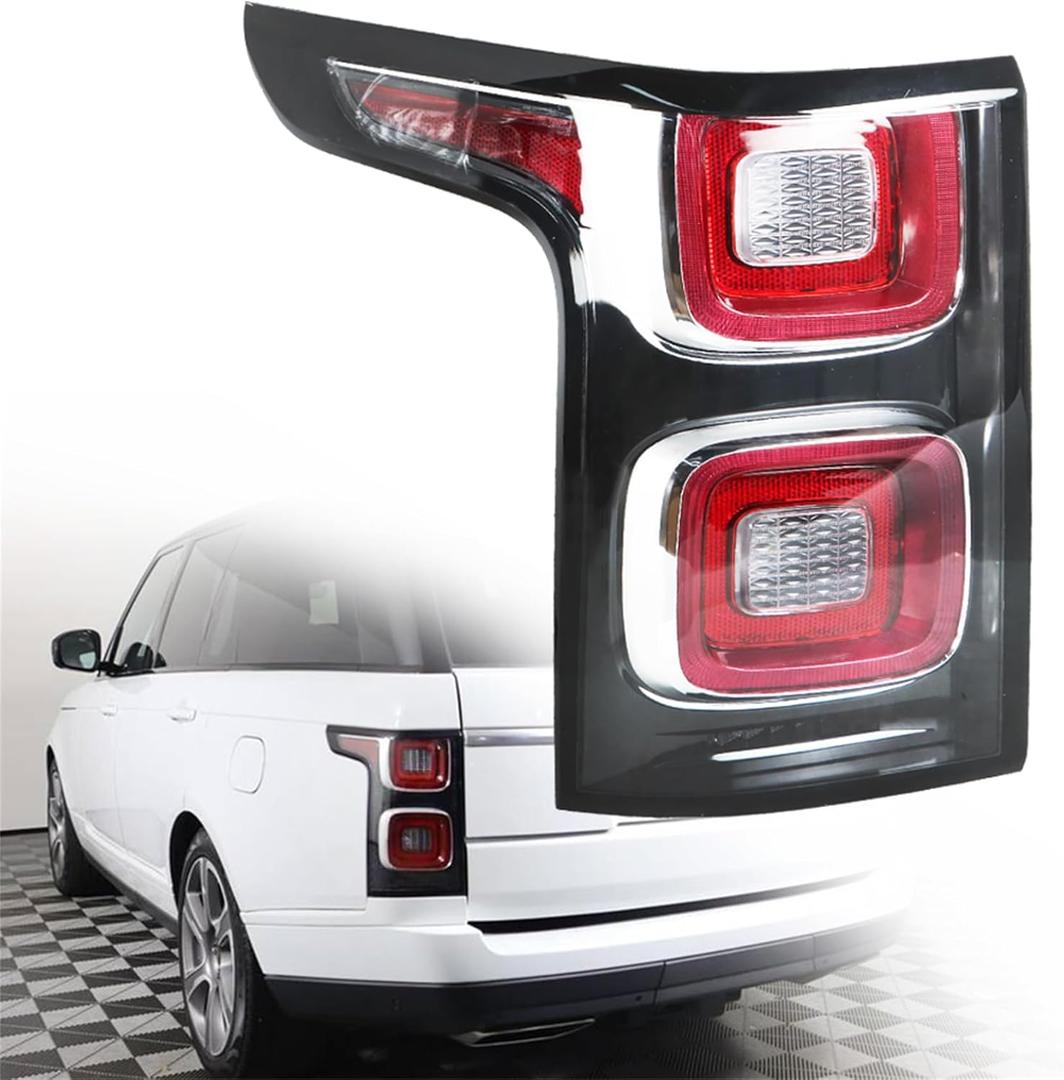Silscvtt Replacement for Land Rover Range Rover L405 2018 2019 2020 Tail Light Lamp Brake Rear Left Driver Side Outer LR098353 LR098346