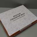 Folding Bread Proofing Box - Foldable Dough Proofer Boxs, with 6-speed 50-131 Temp Control & 9-speed 48H Timer, Fermentation box for Sourdough, Pizza, Yogurt, Kombucha