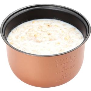 Rice Cooker Inner Pot Replacement - compatible with aroma rice cooker replacement pot. compatible with ARC-914SBD, ARC-994SG. (brown)