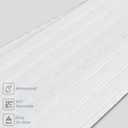 QUTREY Wainscoting Panels White 12 Pack, Board and Batten Wall Panel kit Panels Cover 39.6x117.6 Inch, 3D Wall Panels for Interior Wall Decor, TV Background, Living Room, Office