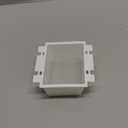 2-Gang BE2 Non-Metallic Electrical Power Outlet Box Extender(ETL Listed),Electrical Boxes Extender for Outlets for Power Switch Receptacles Accessories,Fire Rated for 2 Hours,1-Pack