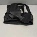 BigRose Posture Corrector for Women and Men, X Power Support Belt for Back Pain Relief with Adjustable Shoulder Straightener, Upper Lower Lumbar Neck Support, Comfortable Back Brace, Small (Black)