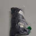 Fanuerg Women High Waisted Bikini Sets V Neck Cross Twist Front Two Piece Swimsuit Tummy Control Bathing Suit (Medium, Black)