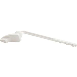 HRP Toilet Tank Lever Handle for Gerber Gravity Flush - White Plastic