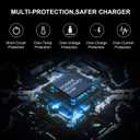 2 x Charger Compatible with HP Laptop Computer 65W 45W Smart Blue Tip Power Adapter