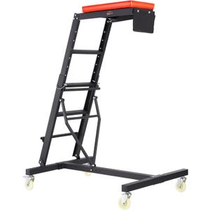 VEVOR Top Automotive Creeper, with Adjustable Height 49.6" to 75.6", 400 LBS Capacity High Creeper, 4 Swivel Caster Wheels, Heavy Duty Creeper for Auto Repair and Maintenance