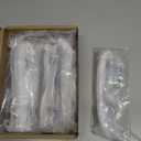 goldenwarm 10 Pack Cabinet Handles Matte Black Cabinet Pulls 3-3/4 Inch Hole Center Drawer Pulls Modern Bar Dresser Handles for Bathroom Kitchen Bedroom, Zinc Alloy