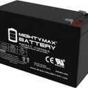 ML9-12 - 12 Volt 9 AH, F2 Terminal, Rechargeable SLA AGM Battery,Pack of 1