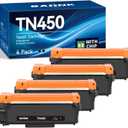Compatible TN450 TN420 Toner Cartridge Replacement for Brother TN450 TN-450 TN420 TN-420 Compatible with HL-2270DW HL-2280DW HL-2230 MFC-7360N MFC-7860DW DCP-7065DN Intellifax 2840 2940 Printer