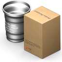 Official More Life 16oz Stainless Steel Party Cups (4 Pack)