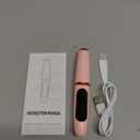 Heated Eyelash Curlers - Eye Lash Curler Heat - Mini Electric Eyelash Curler with LED Display 3 Temp Settings USB Rechargeable Natural Curling 24H Long Lasting for Women Makeup Tools Gifts (Pink)