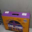 Nattork Inline Skates for Girls Kids Teens Boys Age 4-16, 4 Sizes Adjustable Blades Roller for Outdoor Indoor Birthday (Medium(13C-3 US), Purple)