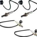 Set of 4 Upstream and Downstream O2 Oxygen Sensor Replacement for Jeep Wrangler JK Series 2007-2009 V6 3.8L Only