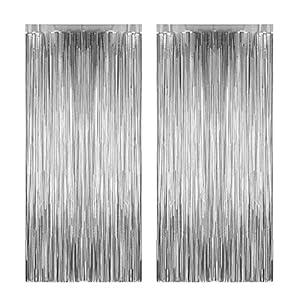 1 * 2m rain Curtain Halloween Holiday Party Decoration Curtain Background Wall Decoration rain Curtain 11 Packages