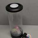 Brewish Jellyfish Lamp, 16 Color Changing Options, 4 Modes Lifelike Jellyfish Aquarium, Auto Shutdown, Remote Control Electric Jellyfish LED Night Light, Cool Lamps for Home Decor & Men, Women, & Kids