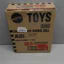 Barbie Signature 2025 Holiday Fashion Doll with Dark Brown Hair Wearing Silver & Gold Gown, Seasonal Collectible Includes Displayable Packaging & Doll Stand