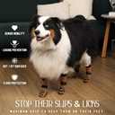 DOK TigerToes Premium Non-Slip Dog Socks for Hardwood Floors - Extra-Thick Grip That Works Even When Twisted - Prevents Licking, Slipping, and Great for Dog Paw Protection (Cool Caramel, Small)