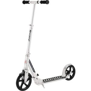 Razor A5 DLX Kick Scooter for Kids Ages 8+ - 8" Urethane Wheels, Foldable, Anti-Rattle Handlebars, for Riders up to 220 lbs