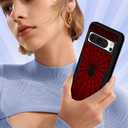 3 x for Google Pixel 8 Pro Case Women - Cute Girls Boys Cover Cool Kawaii Aesthetic Unique Design Red Heavy Duty Protective Shockproof Military Grade Teens for Google Pixel 8 Pro Phone Cases