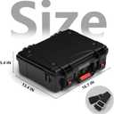Starlink Mini Case, Waterproof Hard case Fits Star Link Mini Dish, Portable Shoulder Dual Carry Options with Precision Cut Foam For Starlink Accessories,Ideal for Travel and Camping