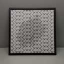 20x20 Picture Frame -20x20 Photo Without Mat - Streamline Collection - Thin Border Square Frames for Wall Display - Black
