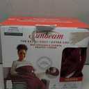 Sunbeam Throw Microplush Sherpa Heated Throw Size 50x70 in