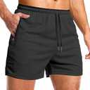 Aolesy Men's 5'' Running Shorts Quick Dry Workout Gym Shorts with Pockets, Tennis Training Athletic XL