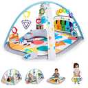 Baby Einstein 4-in-1 Kickin' Tunes Music and Language Play Gym and Piano Tummy Time Activity Mat