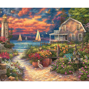 Chuck Pinson's Escapes: Peace After the Storm - 1000 Piece Jigsaw Puzzle by Buffalo Games